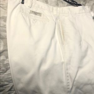 Oh white polo chino shorts